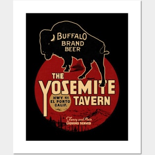 Vintage Yosemite Tavern Posters and Art